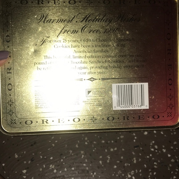 Vintage oreo tin - Picture 3 of 4